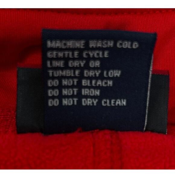 NASCAR on FOX Full Zipper Fleece Lined Polyester Jacket Red Men's Size XL - Picture 11 of 12